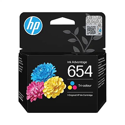 HP 7FP38UE (654) Colour Original Cartridge - DeskJet 2900