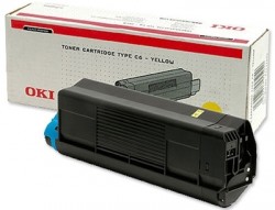 OKI 42804578 Yellow Original Toner High Yield - C3200