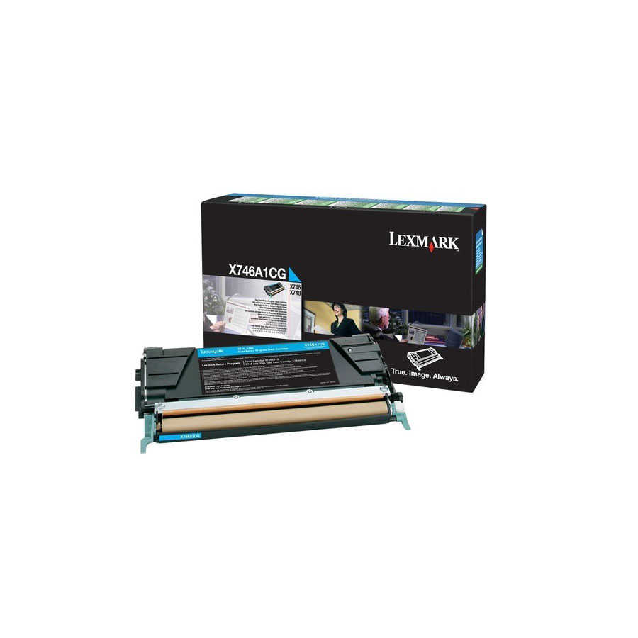 Lexmark X746A1CG Cyan Original Toner - X746 / X748 (Damaged Box)