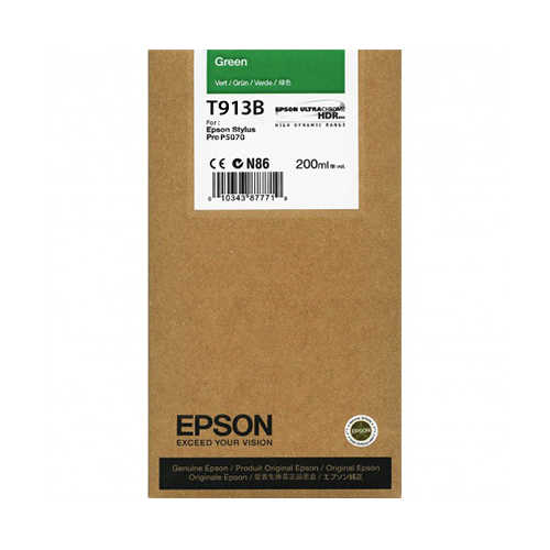 Epson C13T913B00 (T913B) Grüne Originalpatrone - SC.