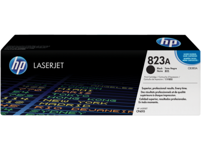 HP CB380A (823A) Black Original Toner - Laserjet CP6015 (B)