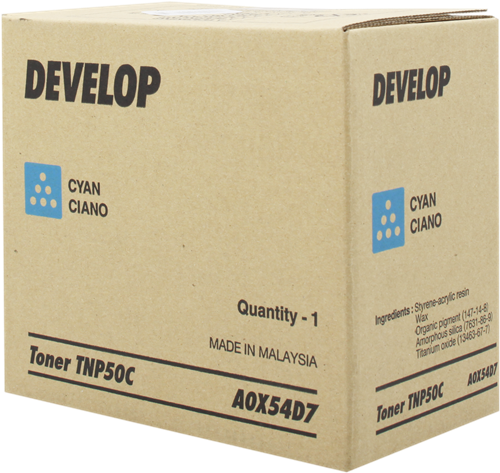 Develop TNP-50C Blau, Original-Toner – Ineo +3100