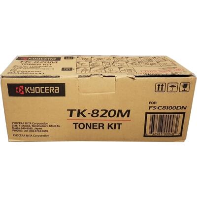 Kyocera TK-820M Roter Orjinaltoner — FS-C8100