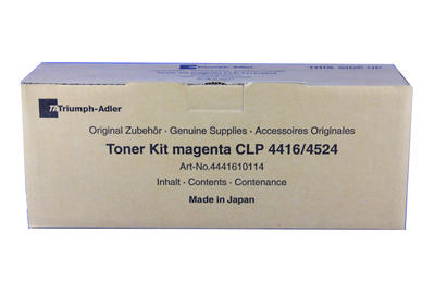 Triumph Adler CLP-4416 Magenta Original Toner / Utax CLP-3416 (4441610114)