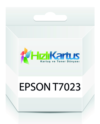 Epson C13T70234010 (T7023) Kırmızı XL Muadil Kartu