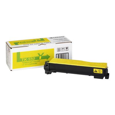 Kyocera TK-550Y Gelber Orjinaltoner — FS-C5200DN