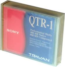 Sony QTR-1 Travan 400/800MB Data Kartuşu