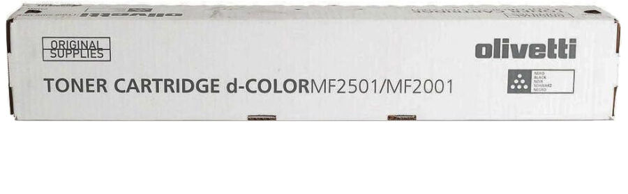 Olivetti B0990 Black Original Toner - D-Colour MF 2001 / 2501 (Damagad Box)