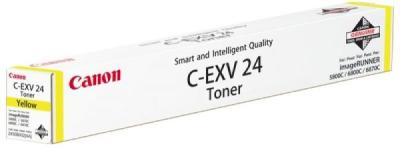 Canon C-EXV24Y (2450B002) Yellow Original Toner - IR-C5068 / IR-C5058 / IR-C5800
