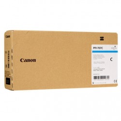 Canon PFI-707C (9822B001) Cyan Original Cartridge - iPF830 / iPF840
