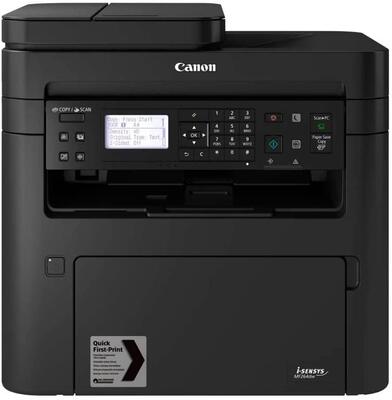 Canon i-Sensys MF264DW (2925C016AA) Scanner + Copier + Wi-Fi Mono Multifunction Laser Printer