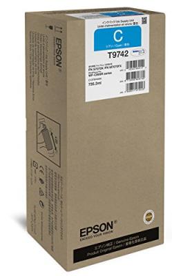 Epson C13T974200 (T9742) XXL Cyan Original Ink - WF-C860