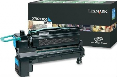 Lexmark X792X1CG Mavi Orjinal Toner - X792de