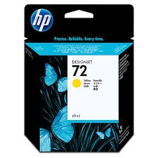 HP C9400A (72) Sarı Renkli Orjinal Kartuş - Design
