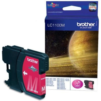Brother LC1100M Magenta Original Cartridge - DCP-385C / DCP-395CN