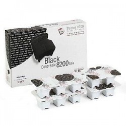 Xerox 016204400 Black Original Toner Pack 10 - Phaser 8200