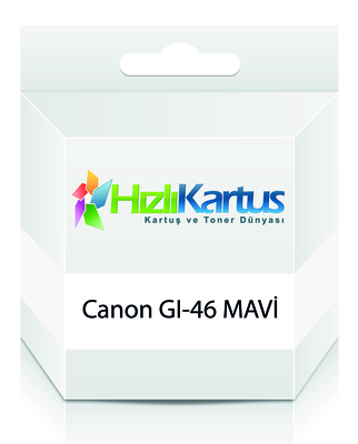 Canon GI-46 (4427C001) Cyan Compatible Ink Cartridge - GX6040 / GX6050