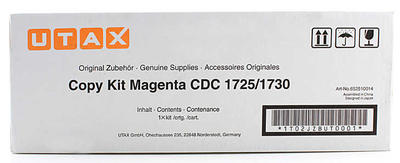 Utax CDC1725, CDC1730 Kırmızı Orjinal Fotokopi Ton