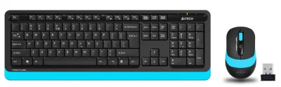 A4 Tech FG1010 Mavi Q Fn-Mm Keyboard + Optical Mouse Set