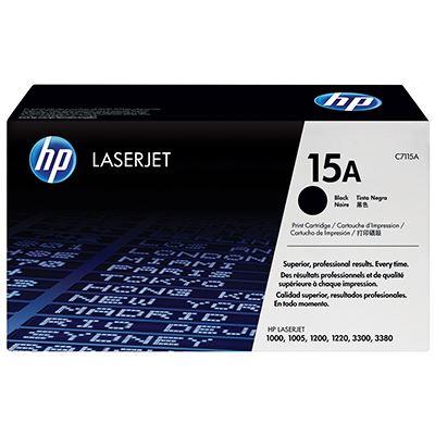 HP C7115A (15A) Black Original Toner - Laserjet 1200 / 1220