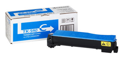 Kyocera TK-540C Blue Mavi Toner — FS-C5100DN