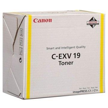 Canon C-EXV19Y  (0400B002) Yellow Original Toner - imagePRESS C1 (C)