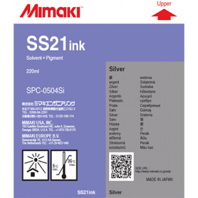 Mimaki SPC-0504Si SS21 Gri (Silver) Orjinal Solven
