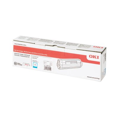 OKI 46861307 Cyan Original Toner - C834 / C844