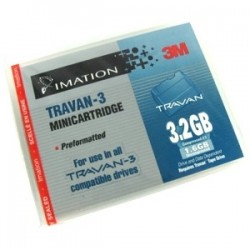 Imation 45578 Travan-3 (TR-3) 1.6 GB / 3.2 GB 228m