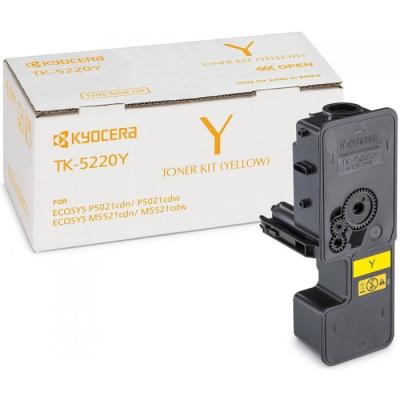 Kyocera TK-5220Y Yellow Original Toner - P5021 / M5521