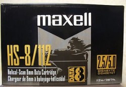 Maxell 8mm 112m 2.3 GB / 4.6 GB HS-8 / 112 Data Ka