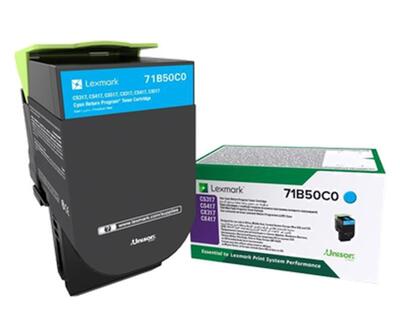 Lexmark 71B50C0 Blue Original Toner - CS317 / CS417
