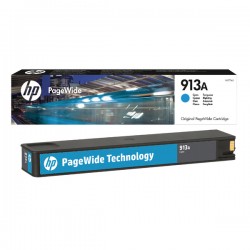 HP F6T77AE (913A) Cyanfarbene Original-Tintenpatrone - PageWide 352