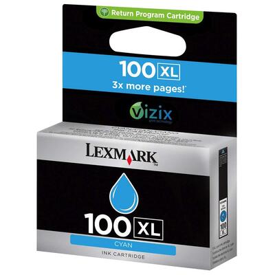 Lexmark 14N1069E (100XL) Mavi Orjinal Kartuş Yükse