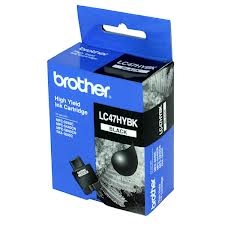 Brother LC47HYBK High Capacity Black Original Cartridge - DCP-110C / DCP-115C
