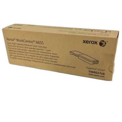 Xerox 106R02748 Cyan Original Toner High Yield - WorkCentre 6655