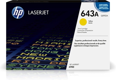 HP Q5952A (643A) Sarı Orjinal Toner - LaserJet 470
