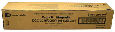 Triumph Adler DCC-2945, DCC-2950 Magentafarbener Originaltoner (654510014)