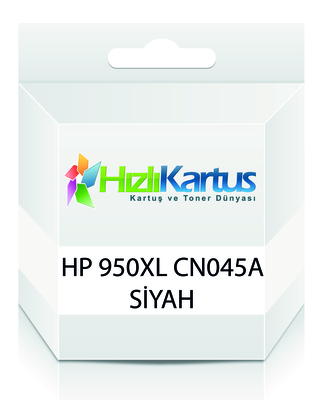 HP CN045A (950xl) Siyah Muadil  Kartuş - Pro 8600