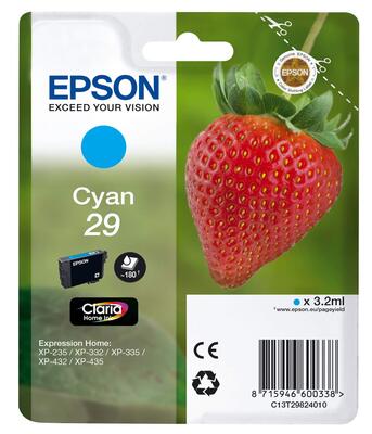 Epson C13T29824022 (T2982) Mavi Orjinal Kartuş - X