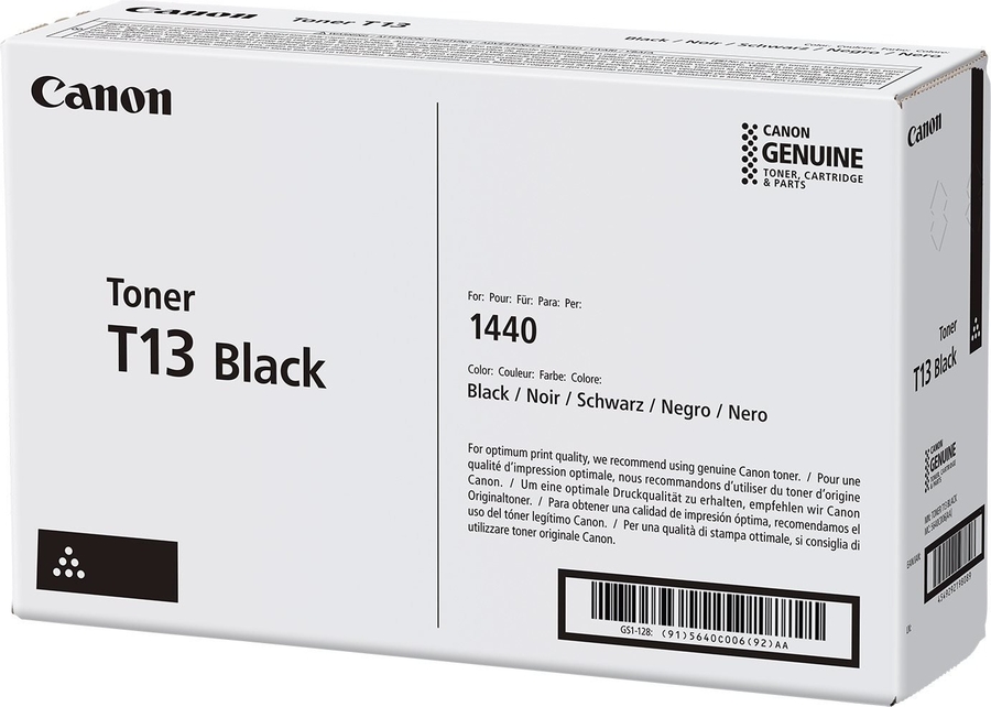 Canon T13 (5640C006) Schwarzer Original-Toner - MF1440