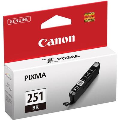 Canon CLI-251BK  (6513B001) Siyah Orjinal Kartuş