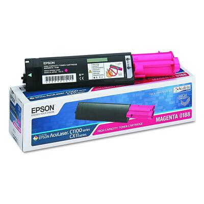 Epson C13S050188 Magenta Original Toner Cartridge - C1100 / CX11 (U)