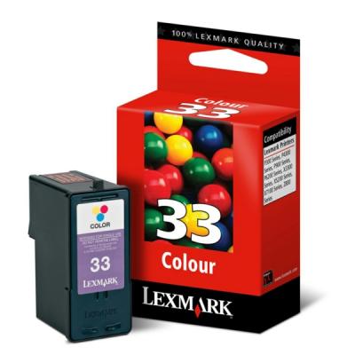 Lexmark 18C0033E (33) Farb-Renkli-Patrone — 5200