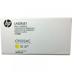 HP CF032AC (646A) Yellow Original Toner - LaserJet CM4540 (Damaged Box)