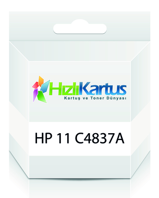 HP C4837A (11) Kırmızı Muadil Kartuş - Inkjet 1000