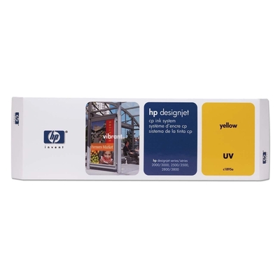 HP C1895A Yellow Original Cartridge - DesignJet 2000 / 2500 (Ex)