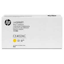 HP CE402AC (507A) Gelbe Originaltonerpatrone - Laserjet M551 / M570