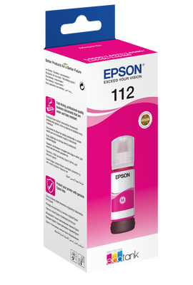 Epson C13T06C34A (112) Kırmızı Orjinal Mürekkep Ka