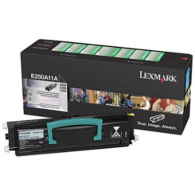 Lexmark E250A11A Schwarzer Orjinaltoner — E250